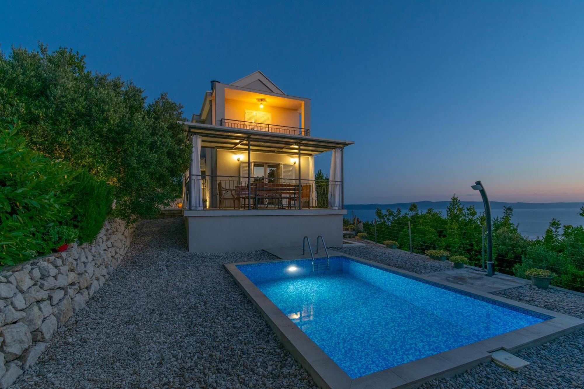 Villa With Sea View Podgora Exterior photo
